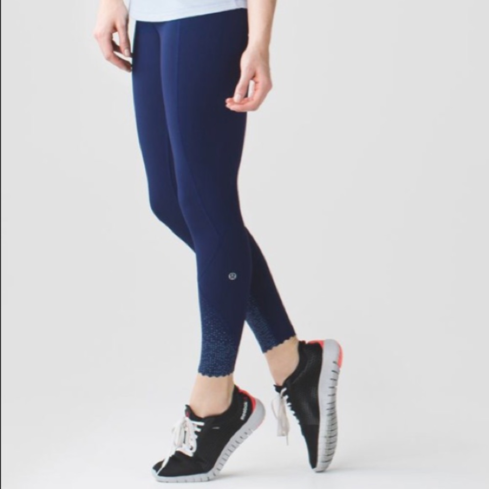 LULULEMON Tight Stuff Tight Run HIGH RISE 8 RARE! - Picture 4 of 8